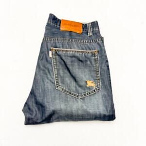 Burberry Brit Straight Leg Dark Wash Denim Jeans Size 32